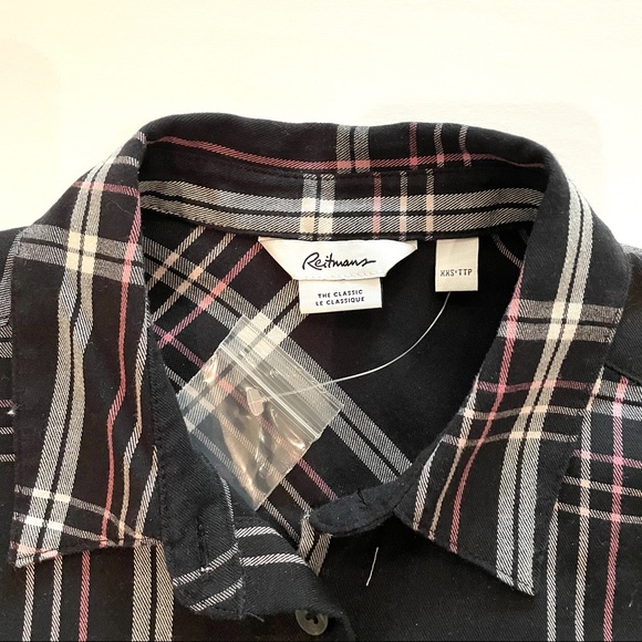 Reitmans the classic plaid long sleeve - Picture 2 of 3